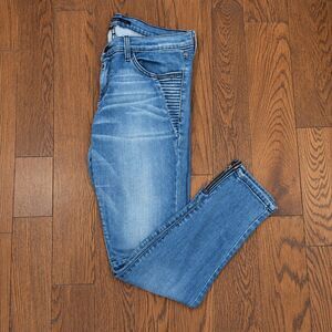 {Flying Monkey} Platinum moto skinny jeans, 28